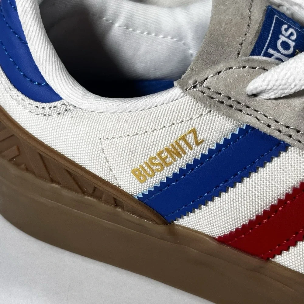 Adidas Busenitz Vulc II Vulcanized Skate Shoe Bliss Blue Bird Gum Size 4 H04886